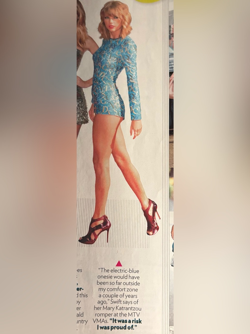 Designer Mary Katrantzou Green and Blue Patterned Dress - reversible , see pics - Picture 16 of 16